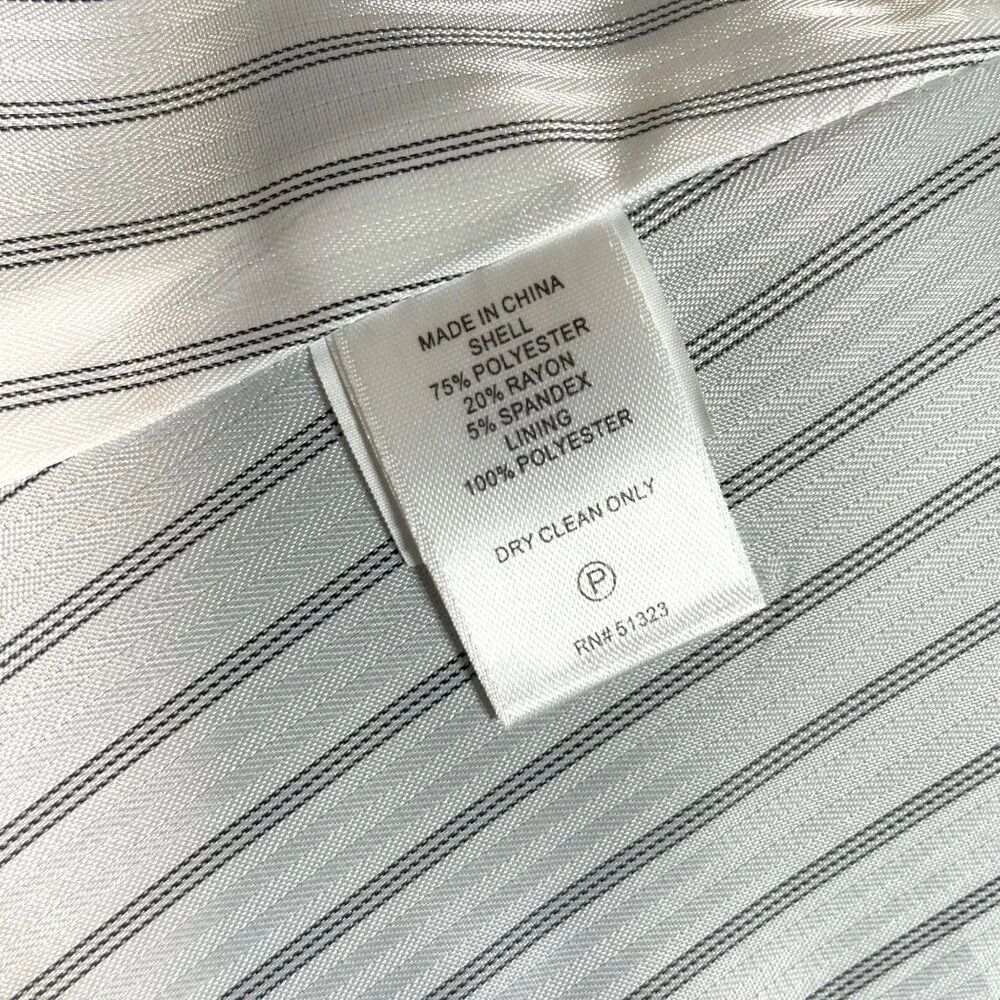 Black Blazer from 1 State Sz 10 Officecore Classic Lined NWOT - Picture 5 of 7